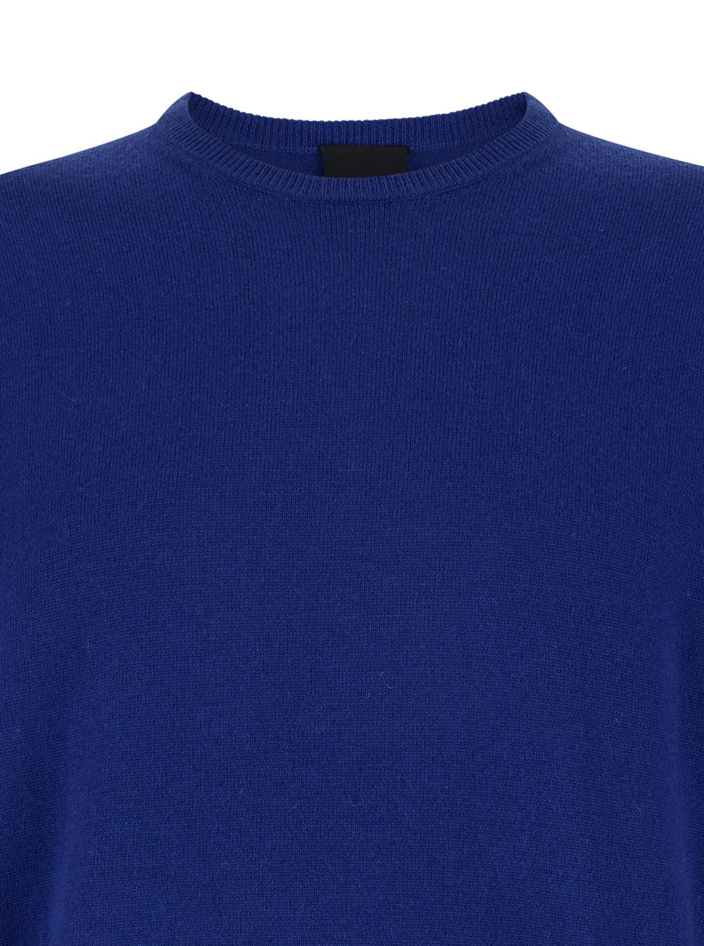 Leplain Men Blue Crewneck Long Sleeve Sweater In Cashmere Man