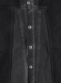 Drkshdw Men 'Splintered' Grey Shirt With Classic Collar And Faded Effect In Cotton Man