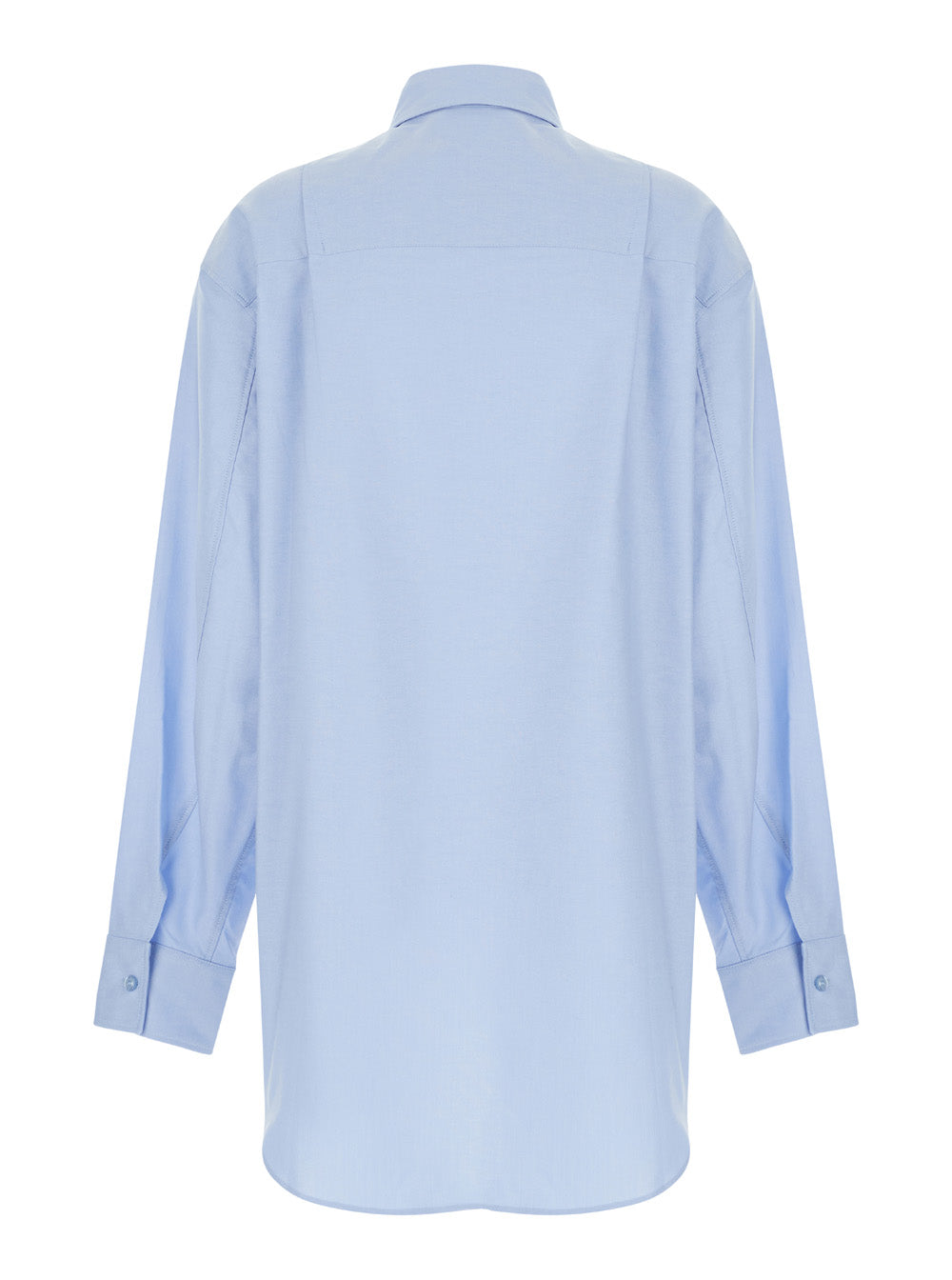 THE ANDAMANE The Andamane Women Light Blue Shirt With Buttons In Cotton Blend Woman