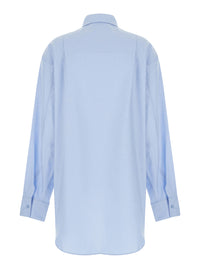 THE ANDAMANE The Andamane Women Light Blue Shirt With Buttons In Cotton Blend Woman