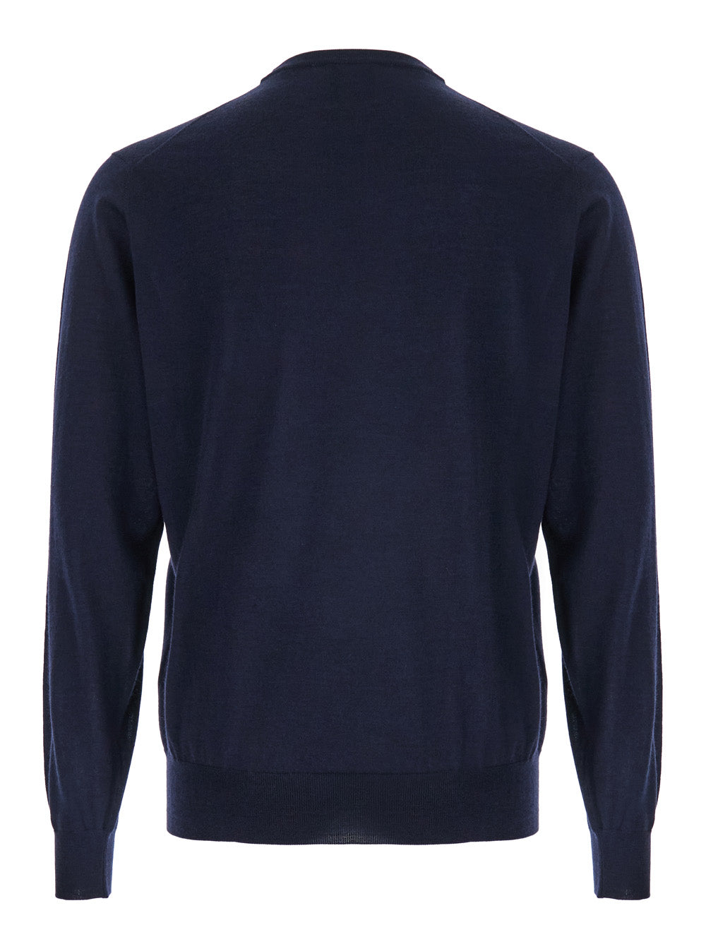 Leplain Men Crewneck Sweater In Wool And Cashmere Blue Men