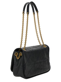 SAINT LAURENT Saint Laurent Women 'Small Jamie 4.3' Black Crossbody Bag With Cassandre Detail In Quilted Leather Woman