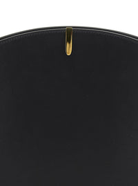 SAVETTE Savette Women 'Florence' Black Crossbody Bag With Magnetic Strap Closure In Leather Woman
