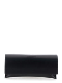 Saint Laurent Women Brown Sunglasses With Thick Frame And Tortoiseshell Print In Acetate Woman