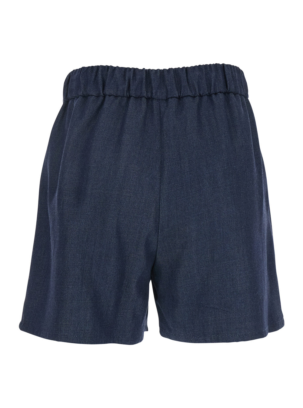 Leplain Women Blue Shorts With Elastic Drawstring Waist In Tech Fabric Woman