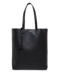 Saint Laurent Men Shopping Bold Handbag In Black Leather