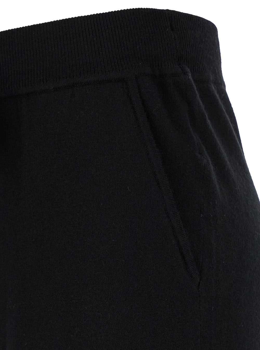 P.A.R.O.S.H. Women Black Relaxed Pants With Drawstring In Fabric Woman