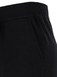P.A.R.O.S.H. Women Black Relaxed Pants With Drawstring In Fabric Woman