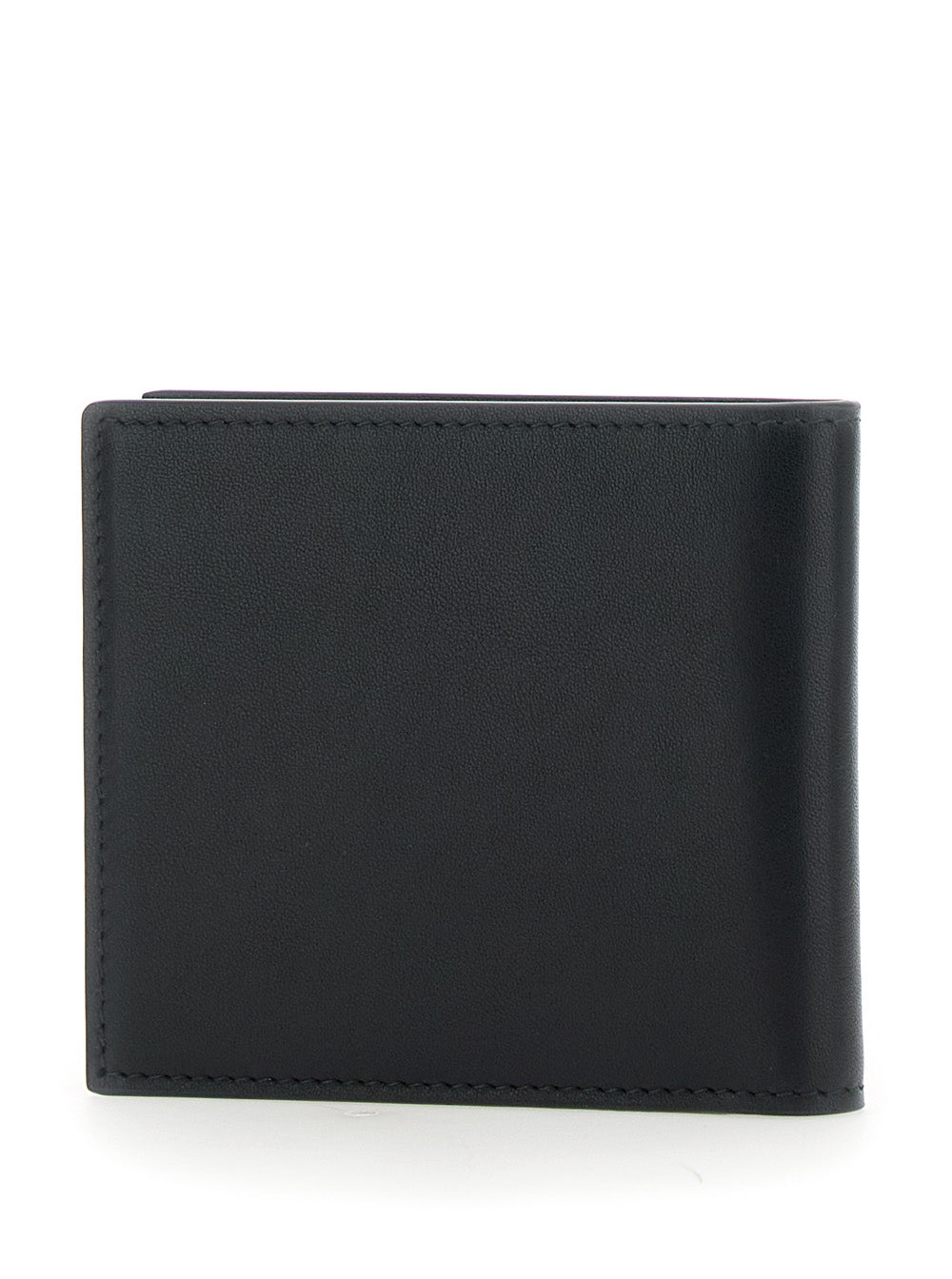 Amiri Men Bi-Fold Wallwt With Logo Lettering On The Front In Leather Man