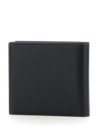 Amiri Men Bi-Fold Wallwt With Logo Lettering On The Front In Leather Man