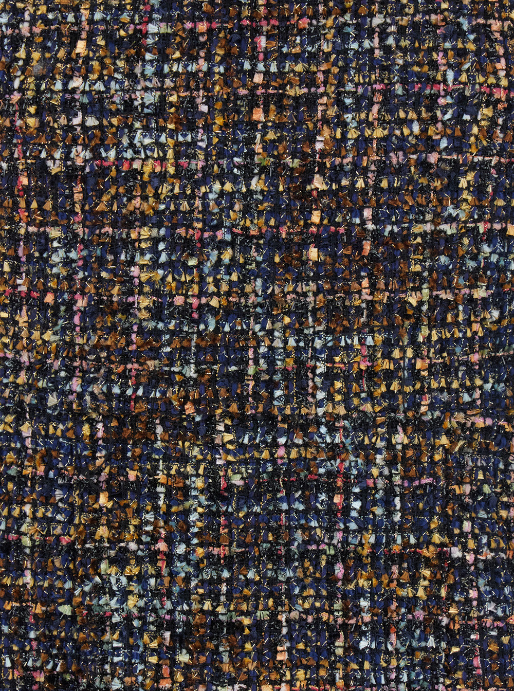 Leplain Women Multicolor Dress With Concealed Back Closure And Patterned Motif In Tweed Woman