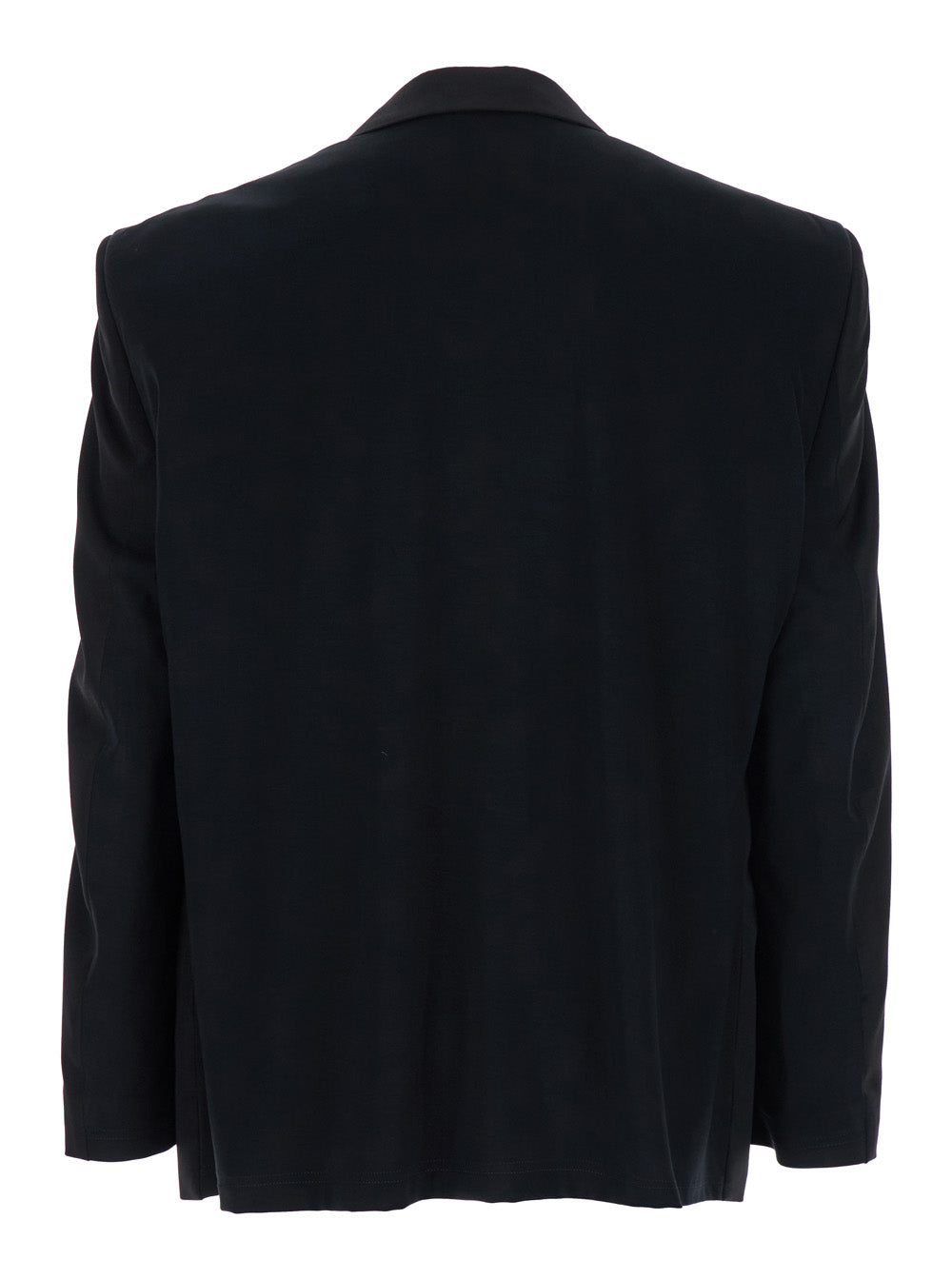 BALENCIAGA Balenciaga Men Black Single-Breasted Jacket With Notched Revers In Wool Man