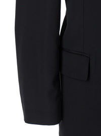 BALENCIAGA Balenciaga Men Black Single-Breasted Jacket With Notched Revers In Wool Man