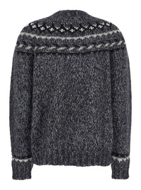 P.A.R.O.S.H. P.A.R.O.S.H. Women Grey Crewneck Sweater In Wool Blend Woman