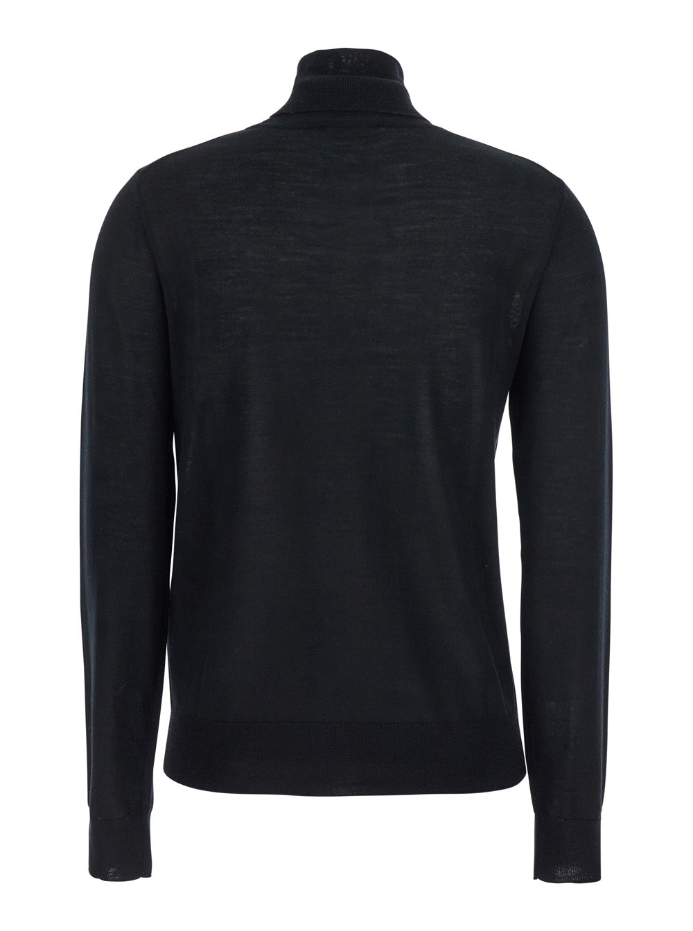 P.A.R.O.S.H. Women Black Turtleneck Sweater In Wool Blend Woman