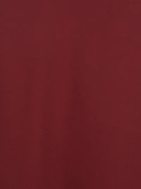 Leplain Women Bordeaux Long Skirt With Volant Detail At The End In Satin Woman