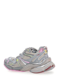 BALENCIAGA Balenciaga Women 'Runner 2' Beige Sneaker With Embossed Logo In Mesh And Nylon Woman