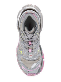 BALENCIAGA Balenciaga Women 'Runner 2' Beige Sneaker With Embossed Logo In Mesh And Nylon Woman