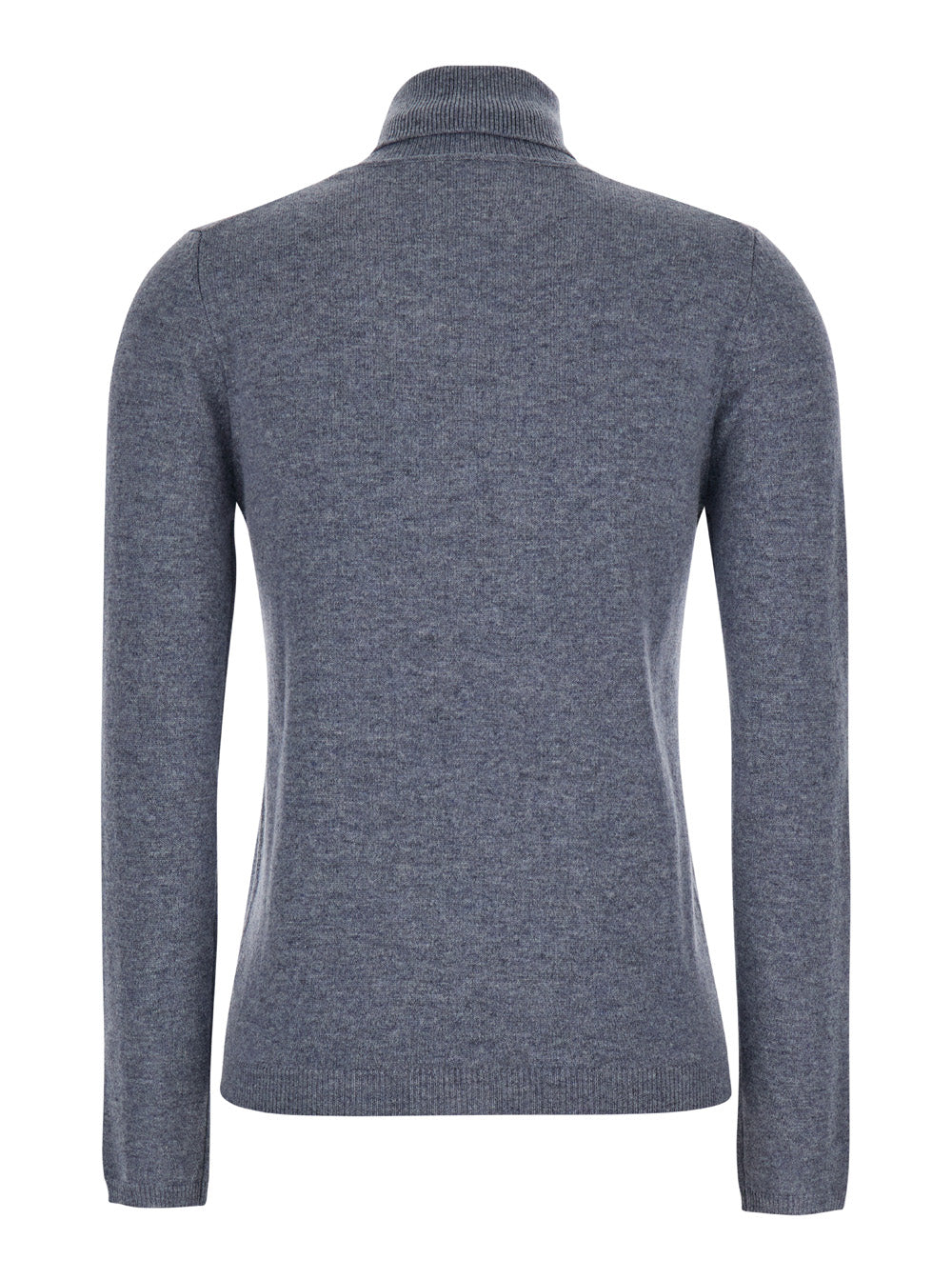 Leplain Women Grey Turtleneck In Cashmere Woman