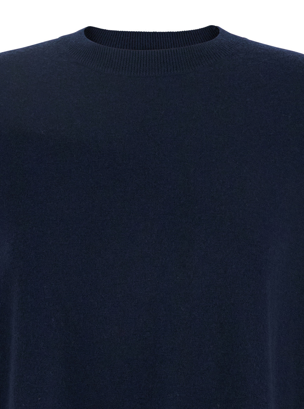 'S Maxmara Women 'Verona' Blue Sweater With Dropped Shoulders In Wool Woman