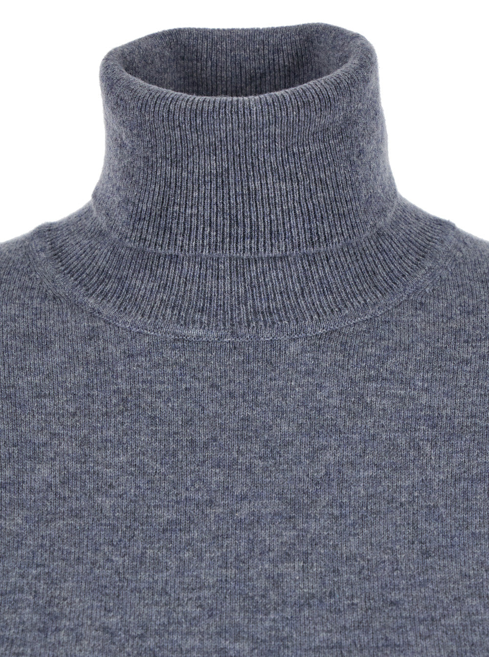 Leplain Women Grey Turtleneck In Cashmere Woman