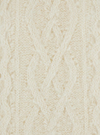 Isabel Marant Etoile Women White Crew Neck Sweater With Braided Design In Wool Woman