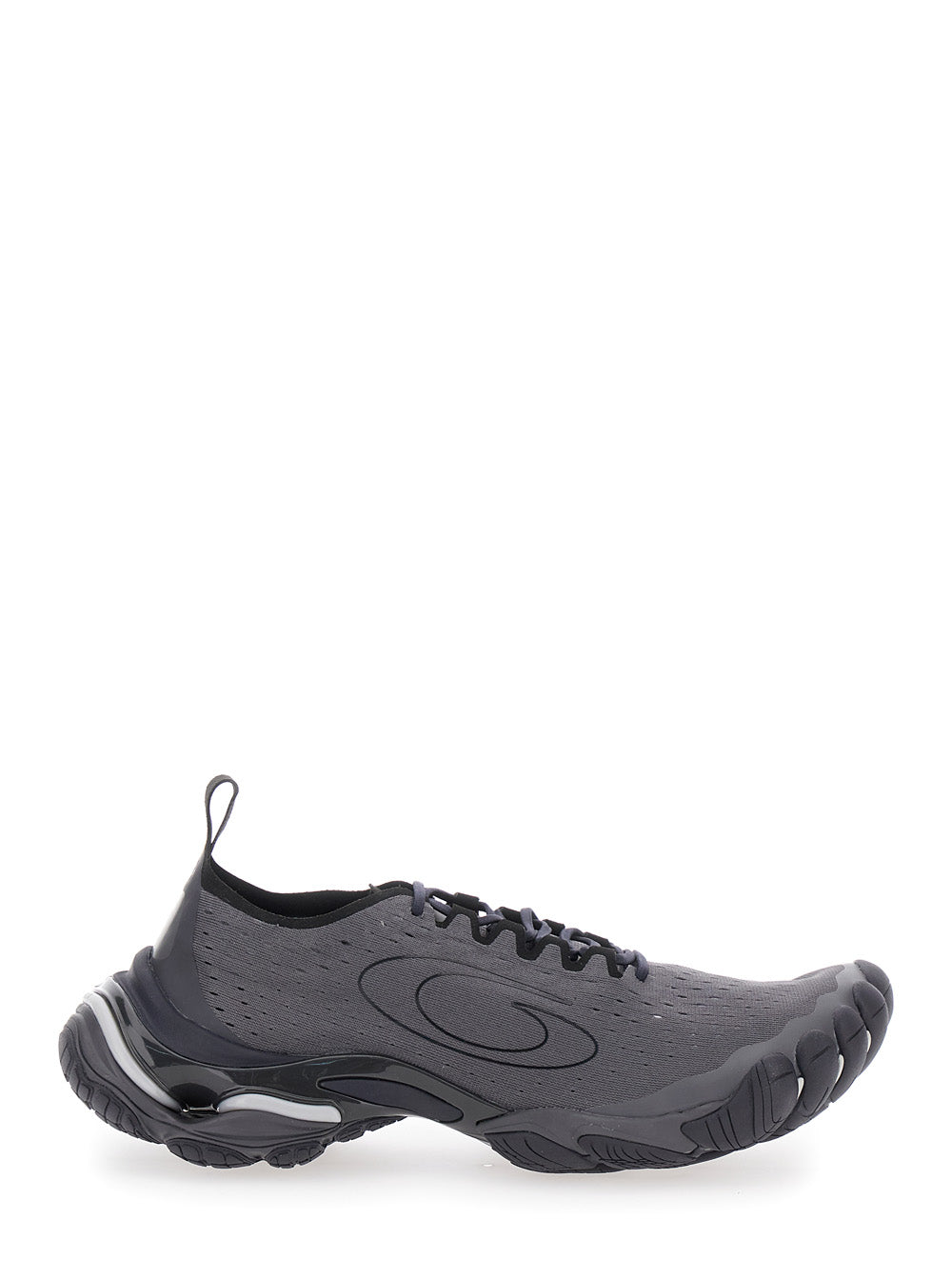 Balenciaga Men 'Anatomic Runner' Black Sneaker With Anatomical Five-Toe Shape In Tech Fabric Man