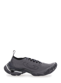 Balenciaga Men 'Anatomic Runner' Black Sneaker With Anatomical Five-Toe Shape In Tech Fabric Man