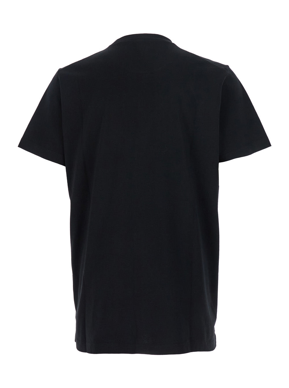 Dsquared2 Men 'Ducati X D2' Black T-Shirt With Logo On The Front In Cotton Man