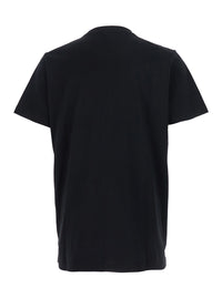 Dsquared2 Men 'Ducati X D2' Black T-Shirt With Logo On The Front In Cotton Man