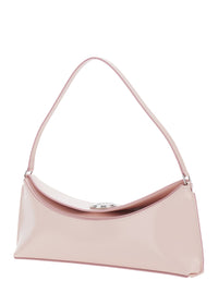 JACQUEMUS Jacquemus Women 'Le Calisso' Pink Shoulder Bag With Engraved Snap Button In Leather Woman