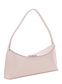JACQUEMUS Jacquemus Women 'Le Calisso' Pink Shoulder Bag With Engraved Snap Button In Leather Woman