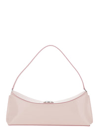 JACQUEMUS Jacquemus Women 'Le Calisso' Pink Shoulder Bag With Engraved Snap Button In Leather Woman