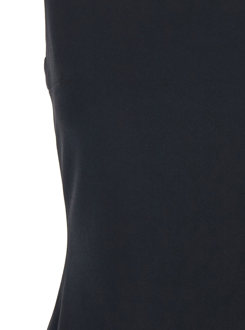 Solace London Women Black Long Dress With Square Neckline And Cut Out On The Back In Fabric Woman