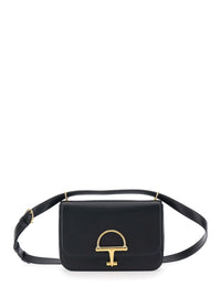 Gucci Women 'Siena Small' Black Shoulder Bag With Claw On The Front In Leather Woman