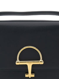 Gucci Women 'Siena Small' Black Shoulder Bag With Claw On The Front In Leather Woman