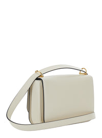 Gucci Women 'Siena Small' White Shoulder Bag With Claw On The Front In Leather Woman
