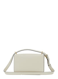 Gucci Women 'Siena Small' White Shoulder Bag With Claw On The Front In Leather Woman