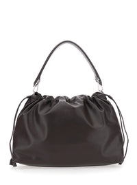 Fendi Men 'Mama Baguette Large' Brown Shoulder Bag With Ff Closure On The Front In Leather Man