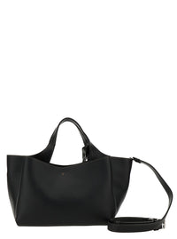 TOD'S Tod's Women Handbag 'T Timeless' With Embossed Logo In Black Garnet Leather For Women