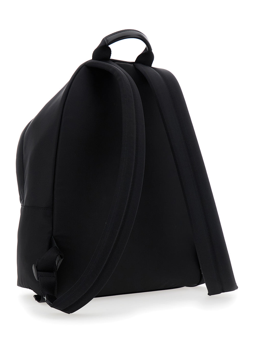 Givenchy Men Black Backpack With Adjustable Straps And Logo On The Front In Tech Fabric For Men