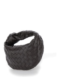 Bottega Veneta Women Brown Handbag 'Mini Jodie' With Woven Nappa In Leather For Women