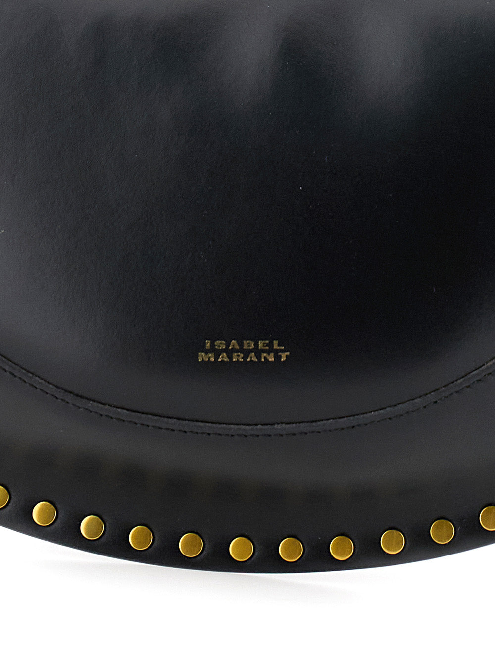 ISABEL MARANT Isabel Marant Women Shoulder Bag 'Naoko' With Removable Strap And Logo Lettering Embossed On The Front In Black Leather For Women