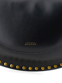 ISABEL MARANT Isabel Marant Women Shoulder Bag 'Naoko' With Removable Strap And Logo Lettering Embossed On The Front In Black Leather For Women