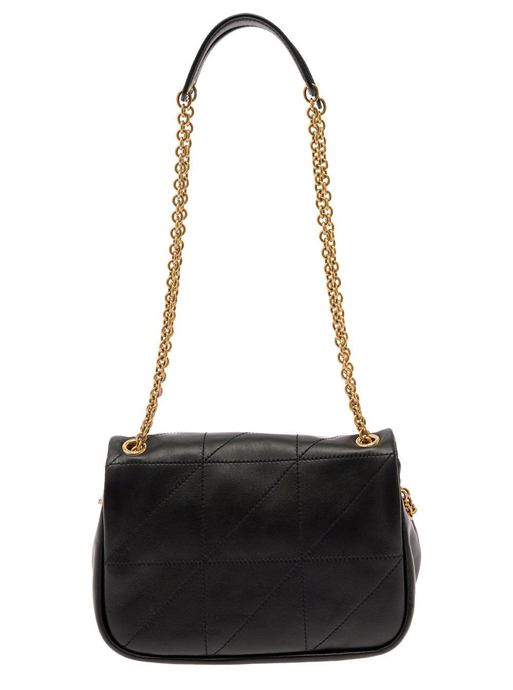 SAINT LAURENT Saint Laurent Women Crossbody Bag 'Mini Jamie 4.3' With Cassandre Detail In Black Quilted Leather For Women