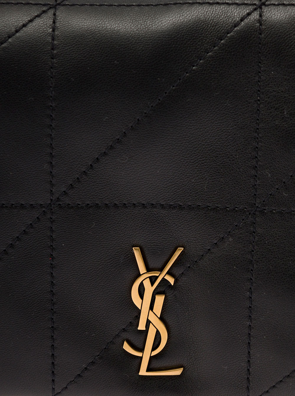 SAINT LAURENT Saint Laurent Women Crossbody Bag 'Mini Jamie 4.3' With Cassandre Detail In Black Quilted Leather For Women