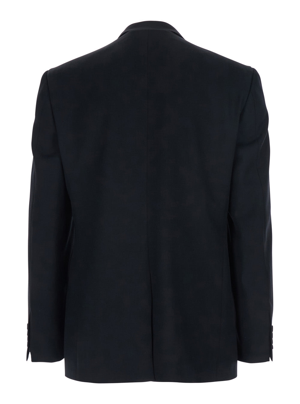 BALENCIAGA Balenciaga Men Black Single-Breasted Jacket With Notched Revers In Wool Man