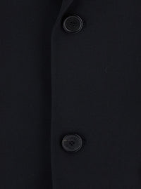 BALENCIAGA Balenciaga Men Black Single-Breasted Jacket With Notched Revers In Wool Man