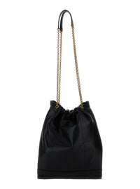 SAINT LAURENT Saint Laurent Women Crossbody Bag 'Jamie 4.3 Pochon' With Cassandre Plate On Front In Black Leather For Women