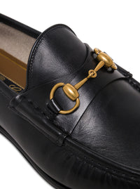 GUCCI Gucci Men Loafers With Leather Clamp Detail Black Men